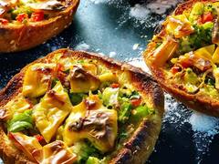 Tawa Paneer Bread Pizza :அட்டகாசமான சுவையில் ஸ்நாக்ஸ் ரெசிபி... கடாய் பனீர் ப்ரெட் பீட்சா ரெசிபி!