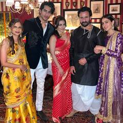 Alia Bhatt, Ranbir Kapoor, Sara Ali Khan, Karisma Kapoor Attend Kareena Kapoor's Diwali Party - See Pics