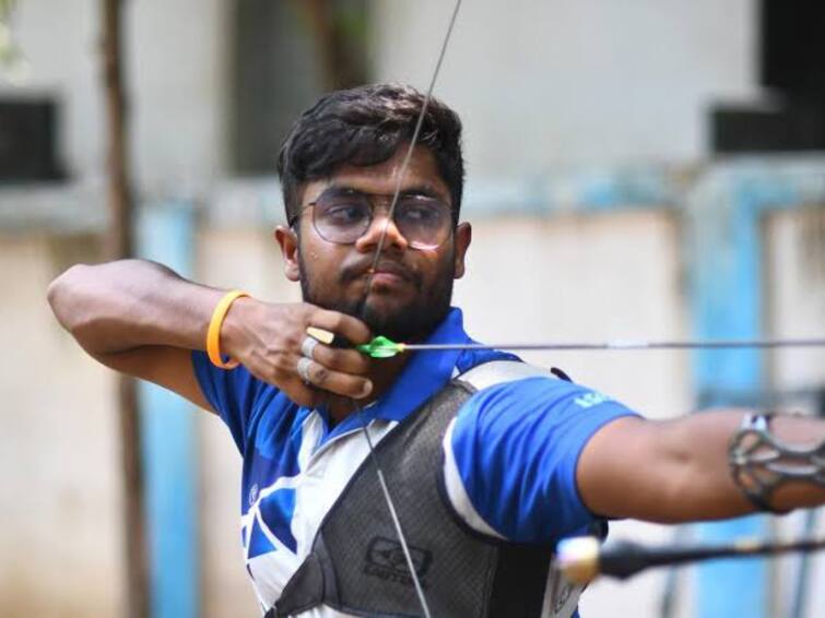 Dhiraj Bommadevara secures Paris 2024 Olympic quota for India in archery Dhiraj Bommadevara: భళా! బొమ్మదేవర ధీరజ్‌, ఆర్చరీలో తొలి ఒలింపిక్స్‌ బెర్త్‌ ఖాయం