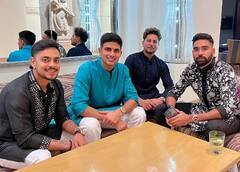 Happy Diwali: ডাচদের বিরুদ্ধে ম্যাচের আগে দিপাবলী উদযাপন সস্ত্রীক রোহিতরা, অনুষ্কাকে নিয়ে হাজির বিরাটও