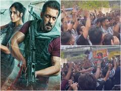 सलमान खान की 'टाइगर 3' रिलीज होते ही फैंस हुए क्रेजी, एक्टर के घर के बाहर किया जमकर डांस, देखें वीडियों