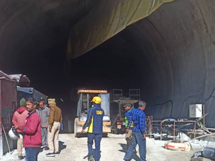 The part of the tunnel which broke was 200 metres ahead from the starting point. (Source: Twitter/@uksdrf)