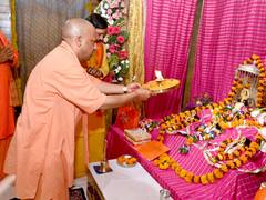 CM योगी आदित्यनाथ ने दी दिवाली की शुभकामनाएं, आयोध्या में रामलला के किए दर्शन