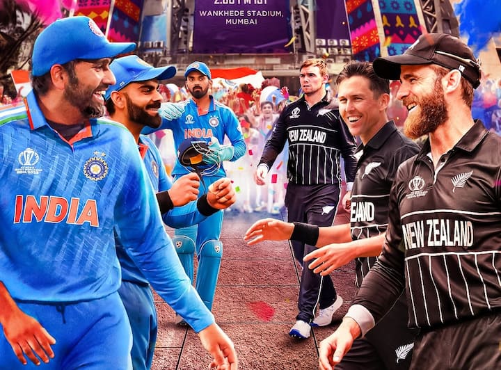 உலகக் கோப்பை அரையிறுதியில் இந்தியா - நியூசிலாந்து அணிகள் மோத உள்ளன.