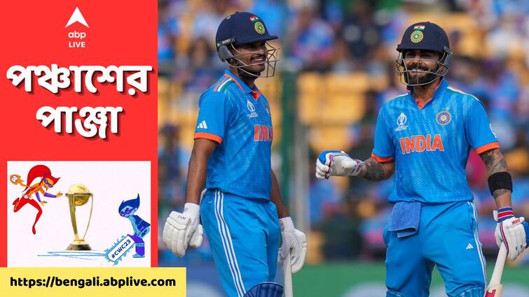 ODI World Cup 2023 India give target 411 runs against Netherlands Innings highlights M.Chinnaswamy Stadium IND Vs NED, Innings Highlights: রাহুল-শ্রেয়সের সেঞ্চুরিতে দীপাবলির রোশনাই, ডাচদের বিরুদ্ধে ভারত তুলল ৪১০/৪