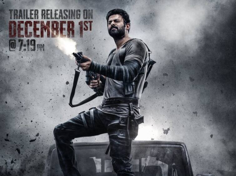 prabhas salaar movie trailer to release on december 1sr official announcement Salaar Trailer : தீபாவளி ஸ்பெஷல் அப்டேட்... சலார் ட்ரெய்லர் ரிலீஸ் தகவலை வெளியிட்டது படக்குழு
