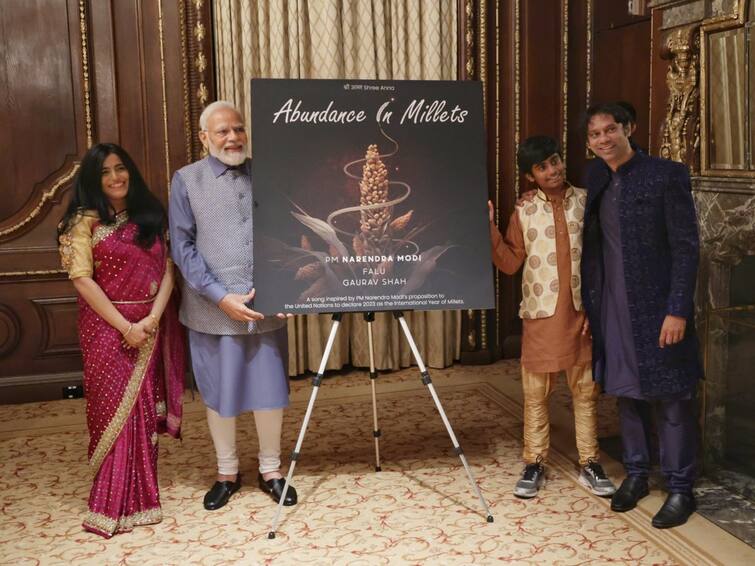 PM Narendra Modi's is now a Grammy nominee, his ‘Abundance in Millets’ song gets a nod Abundance in Millets : ‘అబండెన్స్ ఇన్ మిల్లెట్స్‌’- గ్రామీ అవార్డుకు మోడీ సాంగ్ నామినేట్