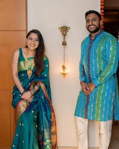 Sonalee Kulkarni: सोनाली कुलकर्णीनं खास फोटो शेअर करुन चाहत्यांना दिल्या दिवाळीच्या शुभेच्छा; लूकनं वेधलं लक्ष