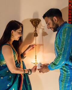 Sonalee Kulkarni: सोनाली कुलकर्णीनं खास फोटो शेअर करुन चाहत्यांना दिल्या दिवाळीच्या शुभेच्छा; लूकनं वेधलं लक्ष