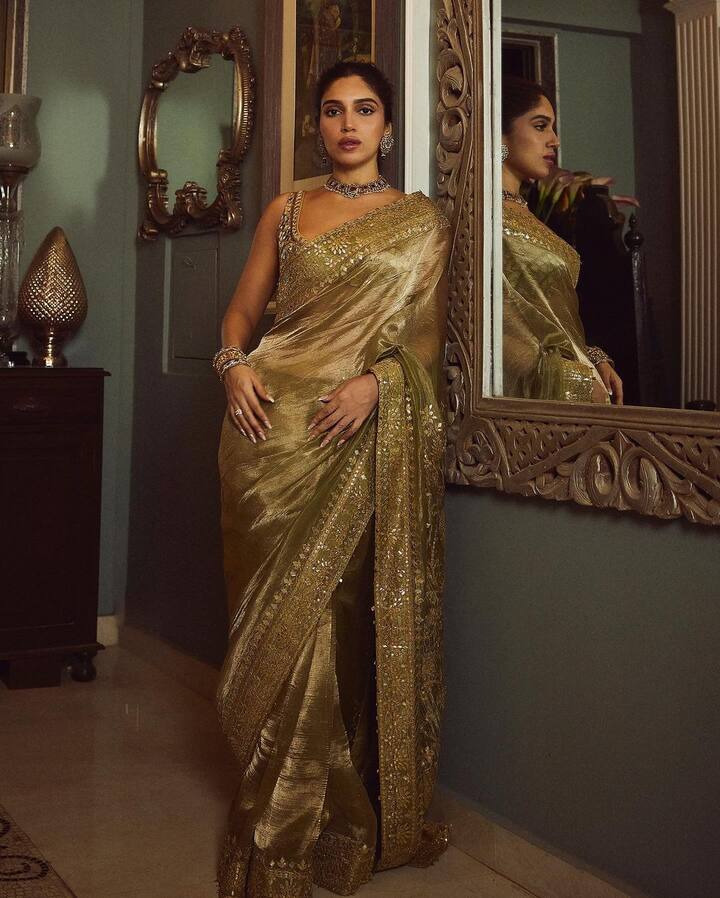 Bhumi Pednekar Pics: ભૂમિ પેડનેકરે ખૂબ જ ઓછા સમયમાં ઈન્ડસ્ટ્રીમાં એક ખાસ ઓળખ બનાવી છે. અભિનેત્રી સોશિયલ મીડિયા પર પણ ઘણી એક્ટિવ રહે છે.
