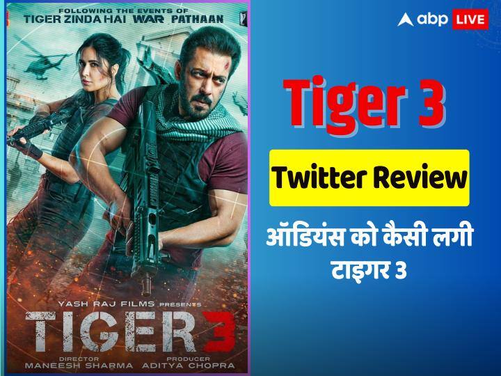 Tiger 3 Twitter Movie Review Salman Khan Katrina Kaif Starrer film Tiger 3 audience reaction review Tiger 3 Twitter Review: सलमान खान की 'टाइगर 3' को मिल रहा फैंस का ऐसा रिव्यू, किसी ने बताया 'बेस्ट एक्शन फिल्म', तो कोई बोला- 'बाप रे बाप...'
