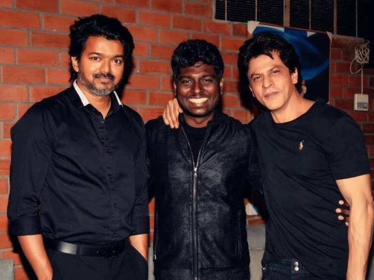 director atlee says vijay and shah rukh khan have both said yes to act together in a movie Vijay - Shah Rukh Khan : என் படத்துல நடிக்க ரெண்டு பேருமே ரெடிதான்.. விஜய் ஷாருக்கான் வைத்து படம் குறித்து அட்லீ
