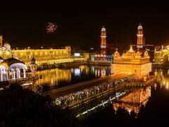 बंदी छोड़ दिवस और दिवाली के अवसर पर स्वर्ण मंदिर रोशन, CM भगवंत मान ने दी बधाई