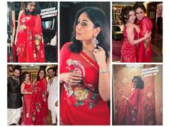 Kareena Kapoor Diwali Bash: दिवाली पार्टी के लिए फ्लोरल रेड साड़ी में यूं तैयार हुईं करीना कपूर, मिरर में खुद को निहारते हुए शेयर की खूबसूरत तस्वीरें