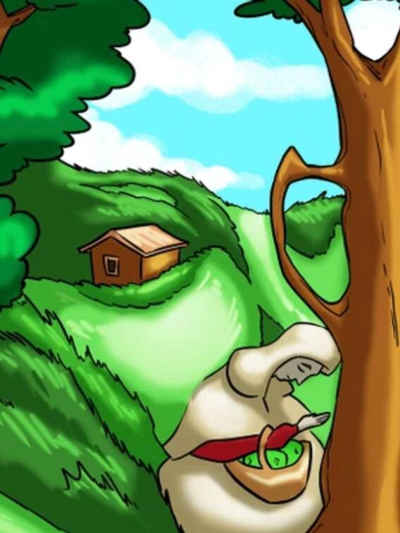 इस तस्वीर में छिपा हुआ है एक चेहरा, 10 सेकेंड में क्या बता पाएंगे