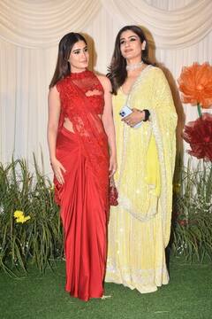 Shilpa Shetty Diwali Party: शिल्पा शेट्टी की दिवाली पार्टी में बेटी संग पहुंचीं रवीना टंडन, रेड साड़ी में लाइमलाइट चुरा ले गईं राशा