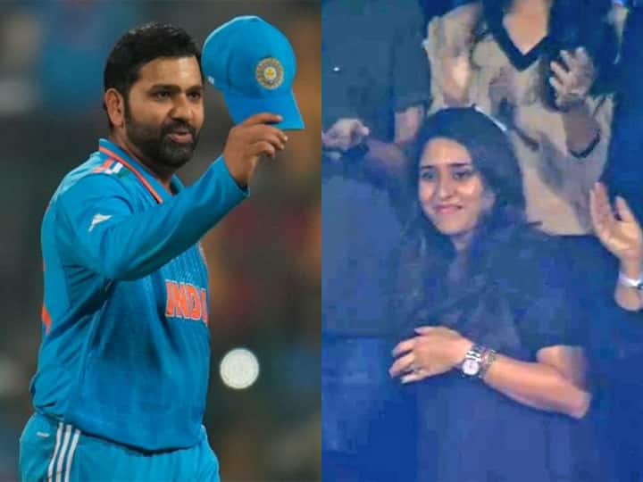 देखें: जब रोहित शर्मा ने 7 साल बाद वनडे फॉर्मेट में विकेट लिया तो उनकी पत्नी खुशी से उछल पड़ीं, देखें