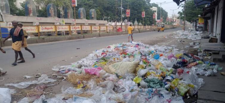 Diwali  celebrate 1147  tonnes of garbage will be removed in Trichy TNN தீபாவளி பண்டிகை - திருச்சியில் 1147  டன் குப்பைகள் அகற்றம்