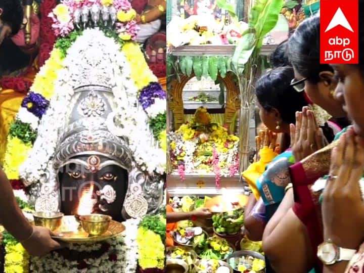 Villupuram news large number of women worship Kethara Kelari fast at various temples TNN விழுப்புரத்தில் பல்வேறு கோயில்களில் கேதார கெளரி நோன்பு - ஏராளமான பெண்கள் வழிபாடு