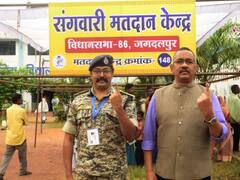 In Pics: छत्तीसगढ़ में पहले फेज का चुनाव कराकर वापस लौट रहे जवान, नक्सलियों के मंसूबों को किया नाकाम