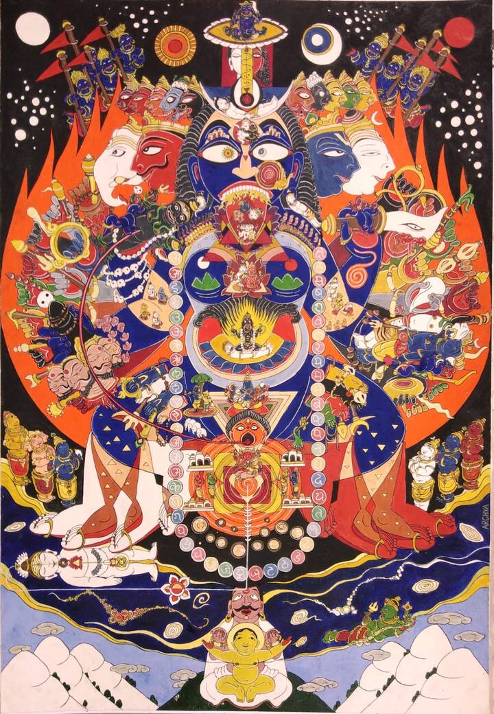 The show also had a unique opening - an all women opening - 15 women of repute from the city joining 15 female dhakis. (Image Source: Special Arrangement)