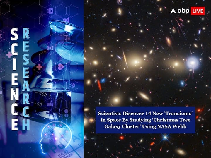 NASA James Webb Space Telescope Scientists Discover 14 New Transients In Space By Studying Christmas Tree Galaxy Cluster ABPP Scientists Discover 14 New 'Transients' In Space By Studying 'Christmas Tree Galaxy Cluster' Using NASA Webb