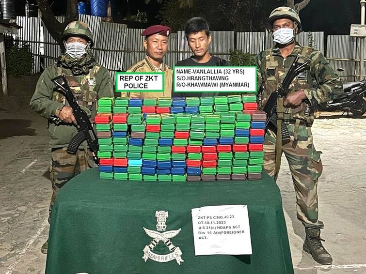 Amid Manipur Unrest, Traffickers Turn To Mizoram Corridor To Smuggle Drugs From Myanmar