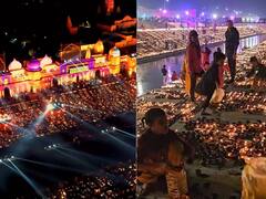 Kids Collecting Leftover oil from Diyas : అయోధ్య దీపోత్సవంలో మనసు కలిచివేసే ఘటన | ABP Desam