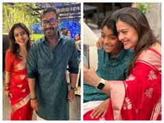 Kajol Gives A Glimpse Of Her Diwali Celebration With Ajay Devgn - See Pics
