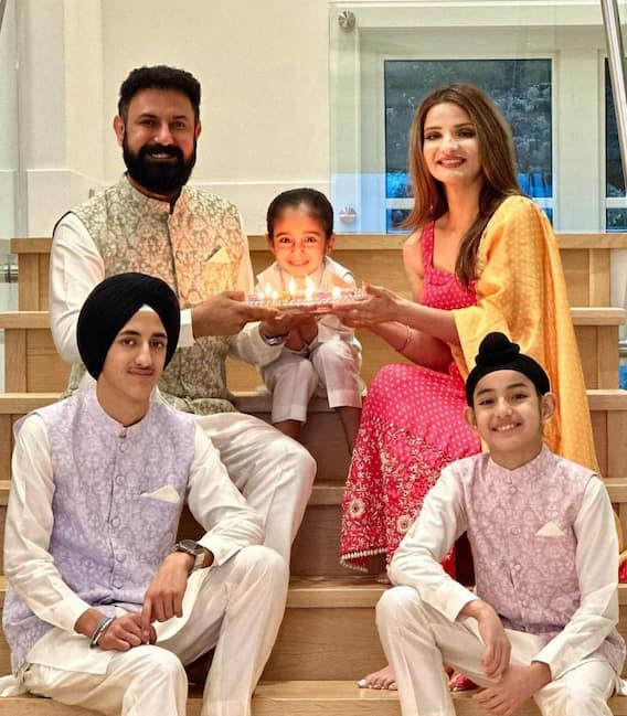 ਗਿੱਪੀ ਗਰੇਵਾਲ ਨੇ ਪਰਿਵਾਰ ਨਾਲ ਮਨਾਈ ਦੀਵਾਲੀ