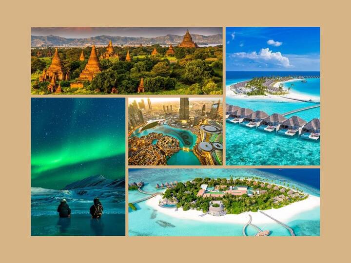 30 Countries Offering Indian Tourist Visas For Less Than 9 thousand rupees Maldives Malaysia Indonesia Singapore Thailand SwitzerlandJapan Indian Tourist Visa : दिवाळीच्या सुट्टीत बेत कराच! मालदीव-स्वित्झर्लंड ते जपान; 8 हजारांपेक्षा कमी किमतीत 'टुरिस्ट व्हिसा' देणारे 30 देश माहीत आहेत का?