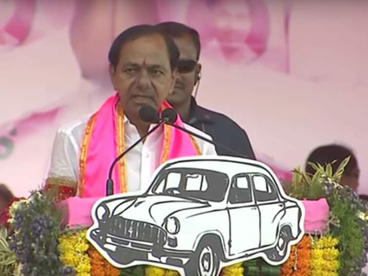 Telangana Elections 2023 CM KCR Fires On Congress Party And BJP CM KCR: బీఆర్ఎస్ పుట్టిందే ప్రజల కోసం, పార్టీలను చూసి ఓటేయండి - కేసీఆర్