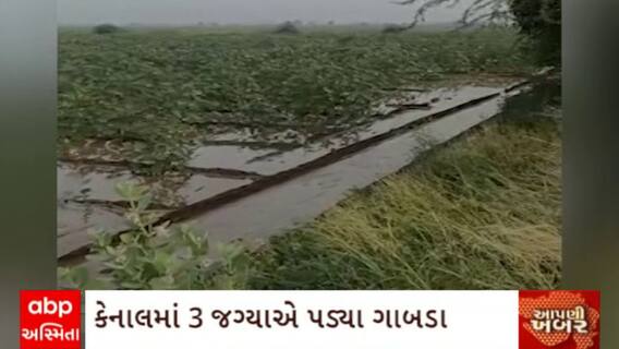 Surendranagar News: સુરેન્દ્રનગરના પાટડીના ખેતરો થયા પાણીથી તરબોળ