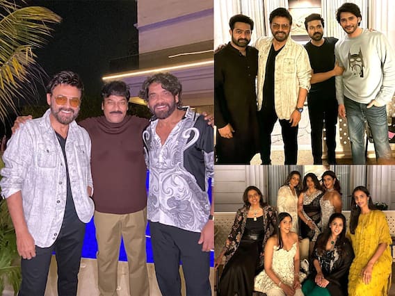 Ram Charan Upasana Diwali Party : టాలీవుడ్ సెలబ్రెటీలకు గ్రాండ్ పార్టీ ఇచ్చిన చరణ్ దంపతులు | ABP