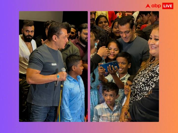 Salman Khan At Theater: सलमान खान की फिल्म ‘टाइगर 3’ इस वक्त सोशल मीडिया पर जमकर धमाल मचा रही है. इसी बीच सलमान खान ये सक्सेस एंजॉय करने मुंबई के एक थिएटर पहुंचे. जहां उन्होंने फैंस के साथ सेल्फी ली.