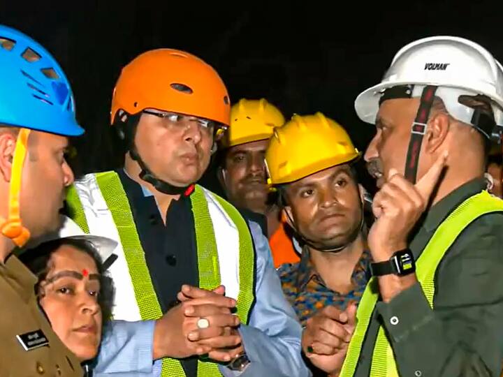 Uttarakhand Chief Minister Pushkar Singh Dhami on Monday reached the site and took stock of the situation. Image Source: PTI