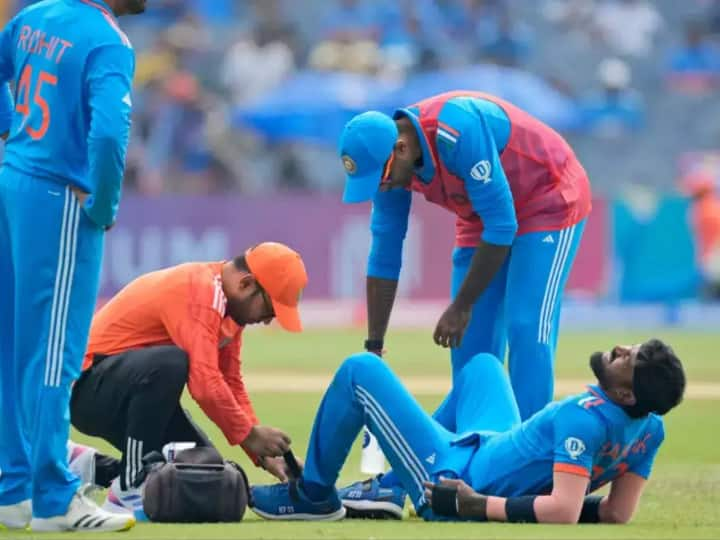 Hardik Pandya ruled out of IND vs AUS T20 series here know latest sports news IND vs AUS T20: ऑस्ट्रेलिया सीरीज से भी बाहर हुए हार्दिक पांड्या, बुधवार को होगा टीम का एलान