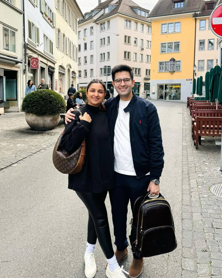 In September, Parineeti Chopra and AAP leader Raghav Chadha tied the knot in a lavish white wedding at the Leela Palace Hotel in Udaipur, Rajasthan.