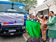 As Air Quality Dips In Delhi, Environment Minister Kicks Off Water Sprinkler Campaign To Tackle Pollution