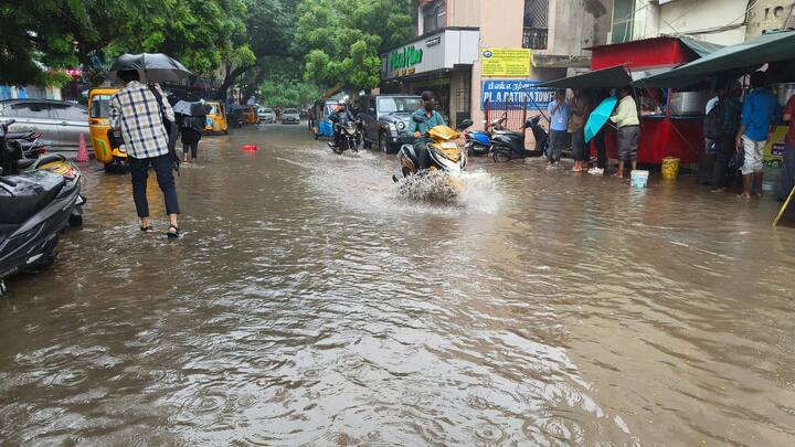 Heavy Rain Lashes Parts Of Tamil Nadu, Puducherry, Arterial Roads See ...