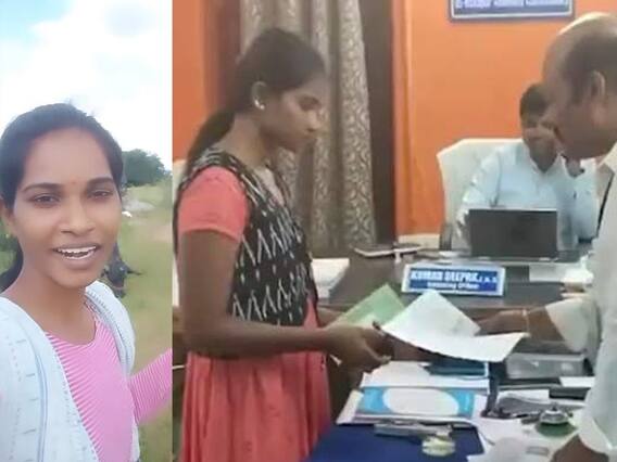 Telangana Elections 2023 | Barrelakka Nomination | ఎమ్మెల్యే పోస్ట్ కు ఎసరు పెట్టిన బర్రెలక్క | ABP