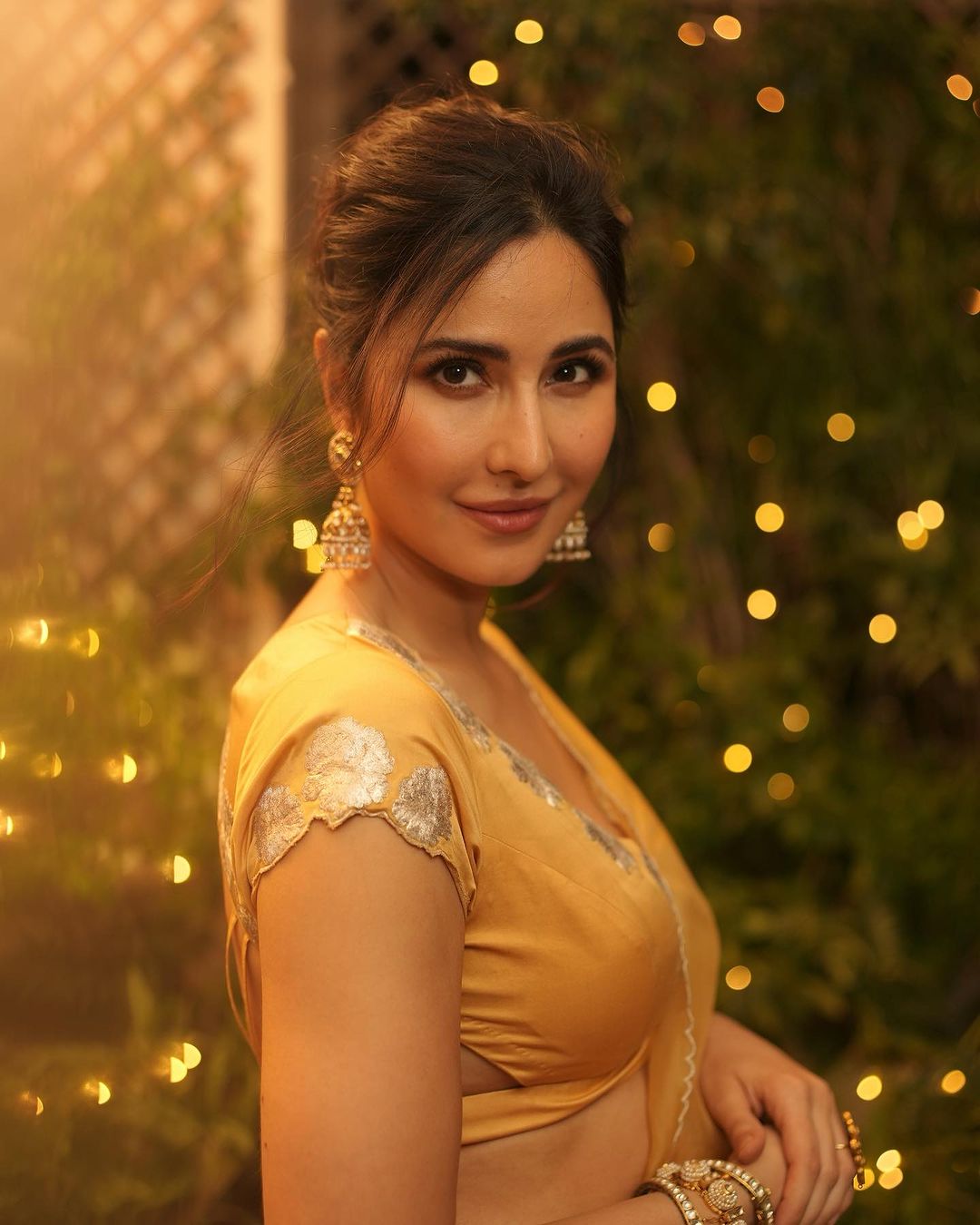 And Katrina Kaif Give Desi Vibes In Yellow Lehenga - See Pics