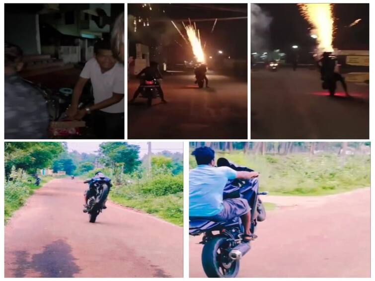 wheeling adventure in Nellai, Tenkasi and posted it on social media were arrested TNN வீலிங் சாகசம் செய்து இன்ஸ்டாவில் பதிவு...நெல்லை, தென்காசியில் இளைஞர்கள் கைது