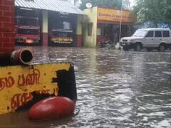 Heavy Rain Lashes Parts Of Tamil Nadu, Puducherry, Arterial Roads See Waterlogging — PICS
