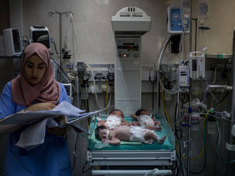 Israel Hamas War Gaza Al Shifa Hospitals Must Be Protected Says Joe Biden As Israeli Tanks 'Hospitals Must Be Protected', Says Biden As Israeli Tanks Encircle Gaza’s Al-Shifa Hospital