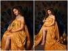 Rubina Dilaik Maternity Photoshoot: ट्रोलिंग के बाद रुबीना दिलैक ने फिर कराया मैटेरनिटी फोटोशूट, गोल्डन ड्रेस, कर्ली बालों में लगीं बेहद खूबसूरत
