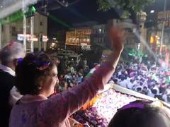 Chhattisgarh Election 2023: रायपुर में प्रियंका गांधी ने किया रोड शो, सीएम भूपेश बघेल भी रहे मौजूद, देखें तस्वीरें