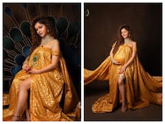 Rubina Dilaik Glows As She Flaunts Her Baby Bump In New Maternity Photoshoot - See Pics