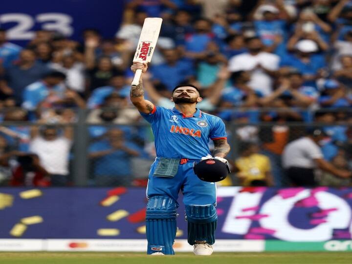 ODI World Cup 2023 Know What Sachin Tendulkar said After Virat Kohli breaks his century record broken Virat Kohli 50th ODI Century: ક્રિકેટના ભગવાન ગણાતા સચિને કોહલીને તેનો વન ડેમાં સૌથી વધુ સદી ફટકારવાનો રેકોર્ડ તોડવા બદલ શું કહ્યું ?