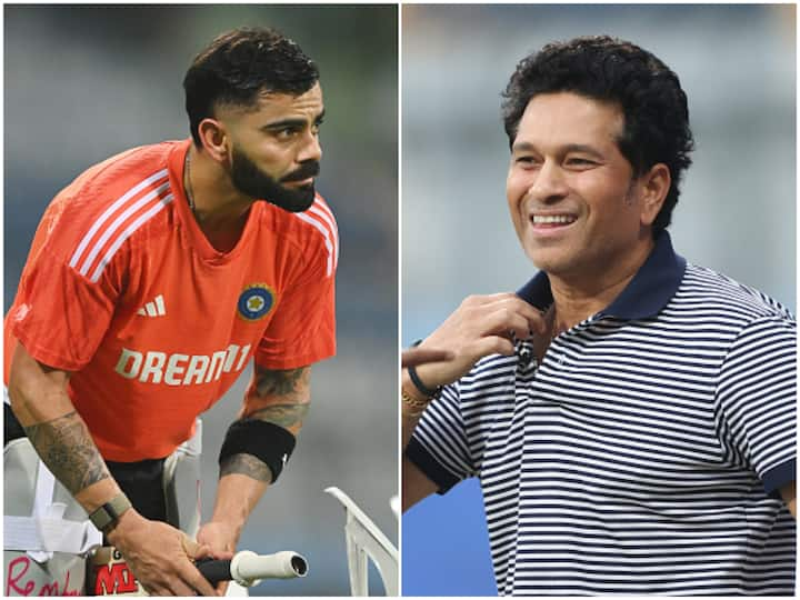 In India vs New Zealand ODI World Cup 2023 semifinal match in Mumbai's Wankhede Stadium, Virat Kohli can break two world records set by Sachin Tendulkar.